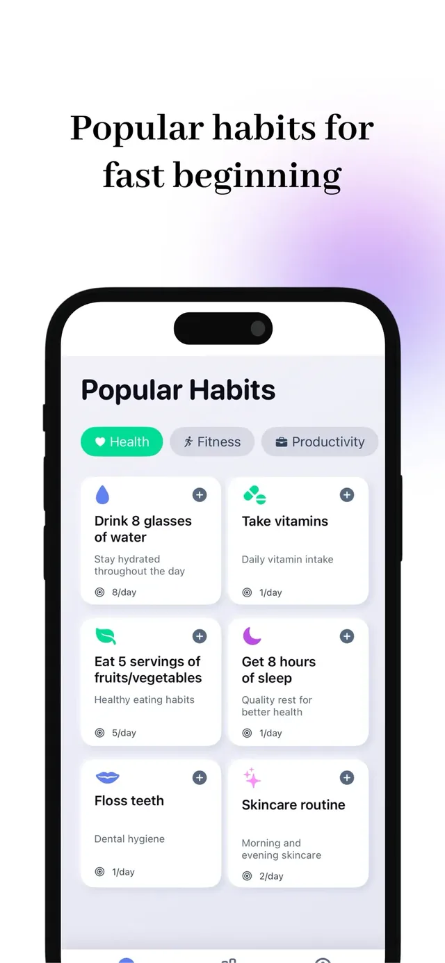 My Habits screenshot 2